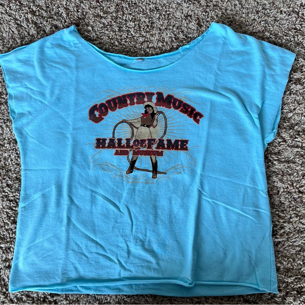 Country Music Hall of Fame Kids Blue T-Shirt